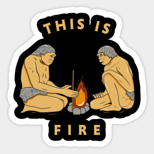This Is Fire Sticker